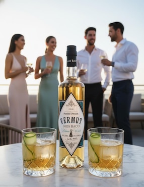 Jerez semidulce Dios Baco Vermouth Blanco sin añejamiento 750 ml