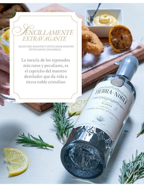 Tequila Tierra Noble tipo cristalino 750 ml