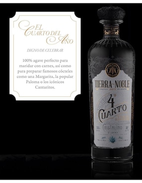 Tequila Tierra Noble tipo cristalino 750 ml