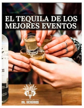 Tequila Mil Demonios Mil Demonios tipo cristalino 750 ml
