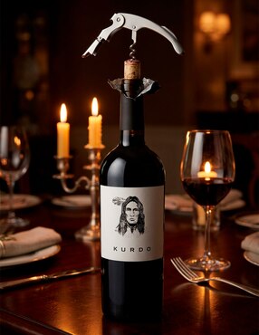 Vino tinto cabernet sauvignon Bodegas Del Viento Kurdo México 750 ml