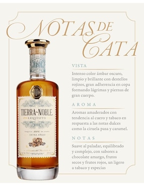Tequila Tierra Noble tipo extra añejo 750 ml