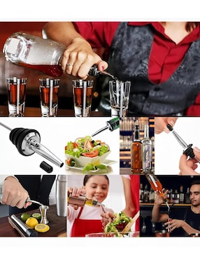 Set de tapón para botella Xtellar de acero inoxidable