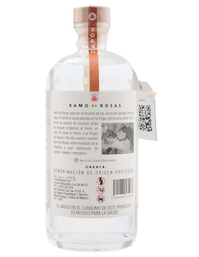 Mezcal Mezcal Artesanal Ramo de Rosas Tobalá Capón joven 700 ml