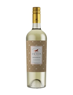 Vino blanco chardonnay La Celia Reserva Argentina 750 ml