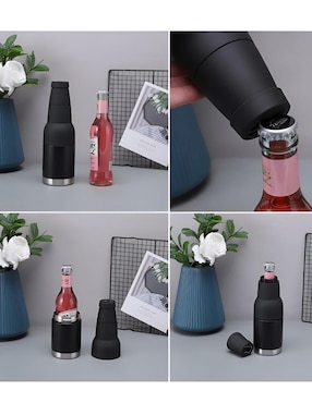 Termo para botella Xtellar de acero inoxidable con tapa rosca 355 ml