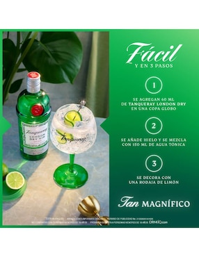 Ginebra Tanqueray London Dry 750 ml