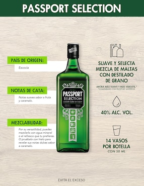 Whisky Scotch Passport 700 ml