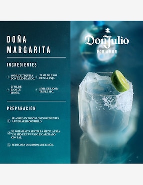 Tequila Don Julio tipo Blanco 700 ml