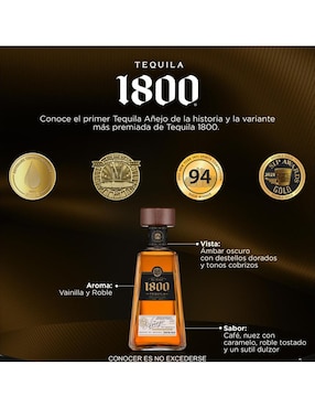Tequila 1800 Añejo Reserva 700 ml