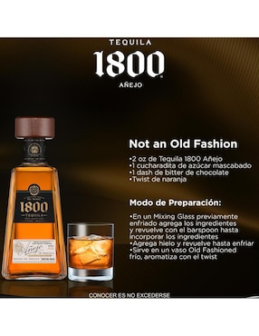 Tequila 1800 Añejo Reserva 700 ml