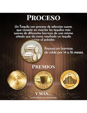 Tequila Centenario tipo Añejo 695 ml