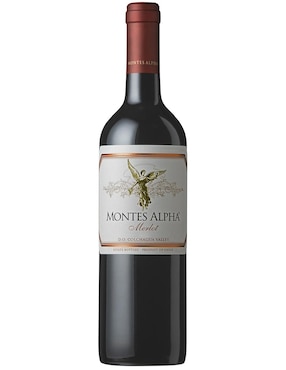 Vino Tinto Montes Alpha Merlot 750 Ml