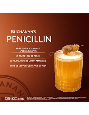 Whisky Scotch Buchanans Special Reserve 18 Años Blended 750 ml
