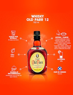 Whisky Scotch Old Parr 750 ml