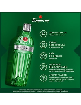 Ginebra Tanqueray Ten 700 ml