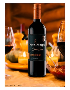 Vino tinto Viña Maipo Classic Series Carmenere 750 ml