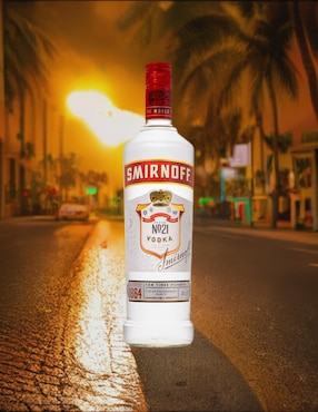 Vodka de albahaca dulce Smirnoff N°21 1 L