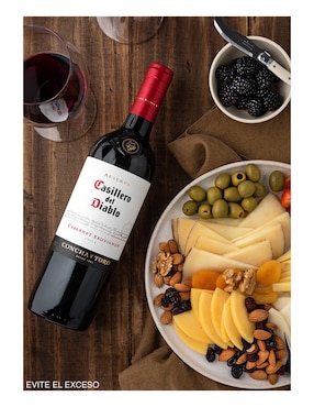 Vino tinto Concha Y Toro Casillero Del Diablo cabernet sauvignon