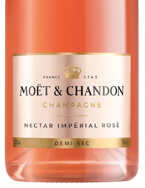 Champagne rosado Chardonnay Moët & Chandon Francia 750 ml
