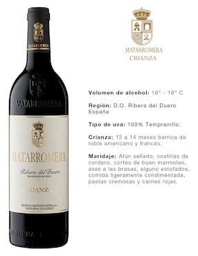 Vino tinto Matarromera tempranillo