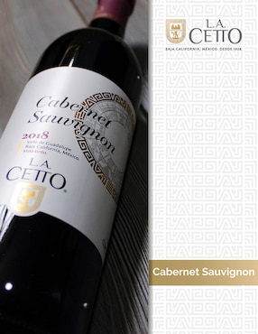 Vino tinto La Cetto cabernet sauvignon