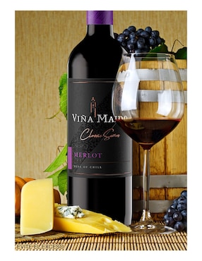Vino tinto Viña Maipo Classic Series Merlot 750 ml