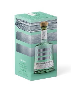 Tequila 3 Generaciones Sauza tipo Plata 700 ml