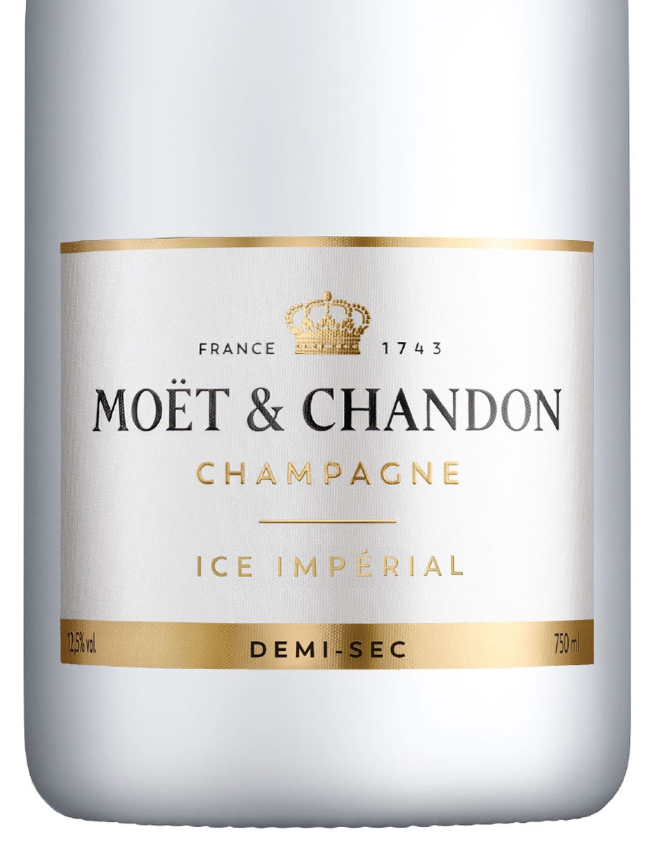 Champagne blanco Pinot Noir Ice Impérial Francia 750 ml 2
