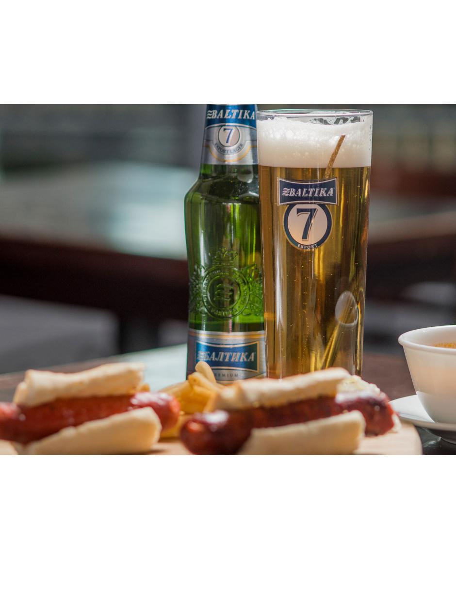 Cerveza clara lager 470 ml 4