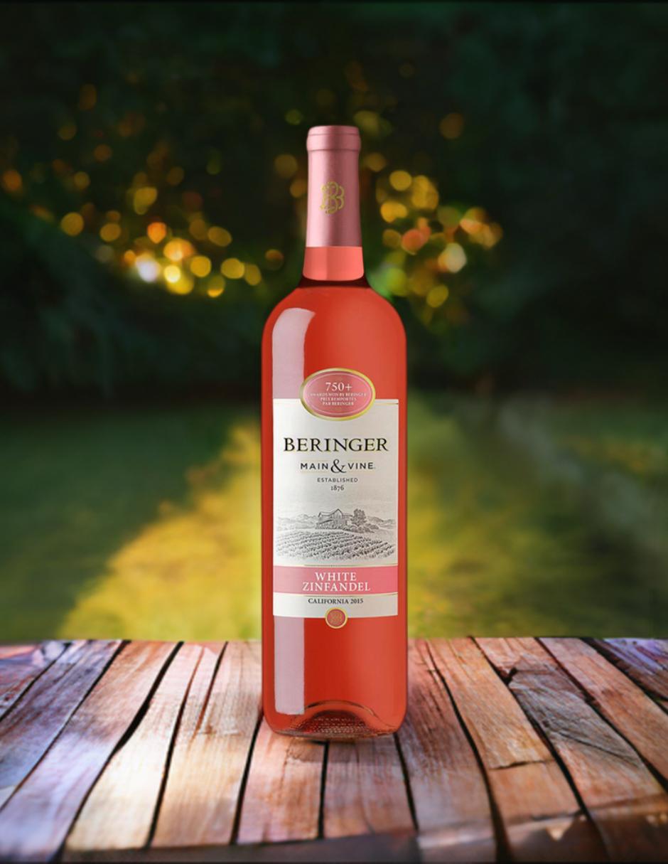 Vino Rosado varietal dulce White Zinfandel 750 ml 3