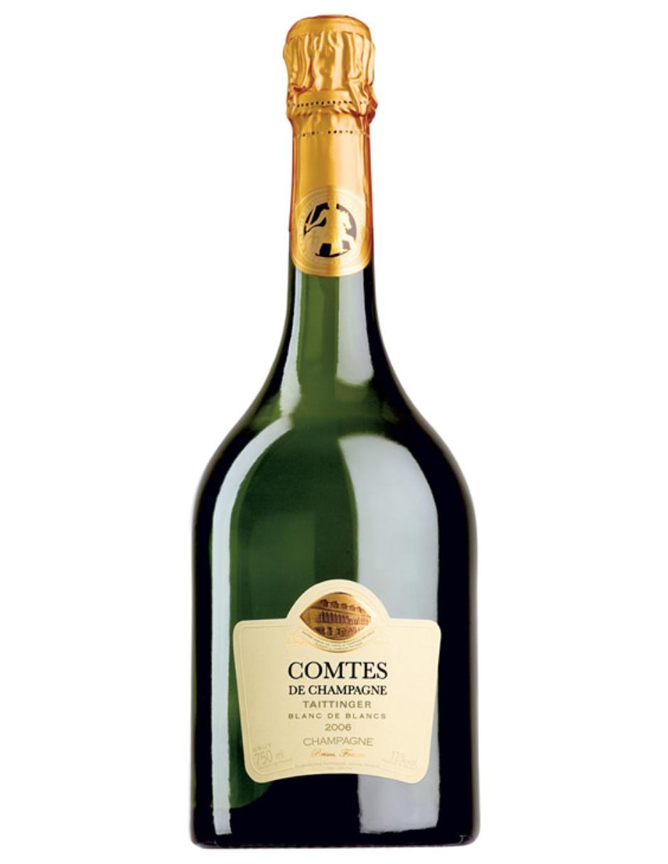 Champagne blanco Chardonnay Francia 750 ml