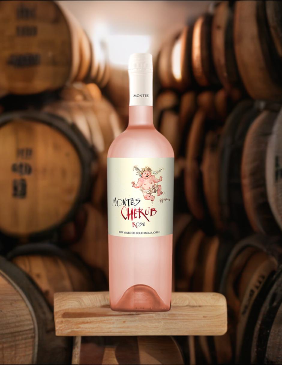 Vino rosado varietal Cherub 750 ml 2