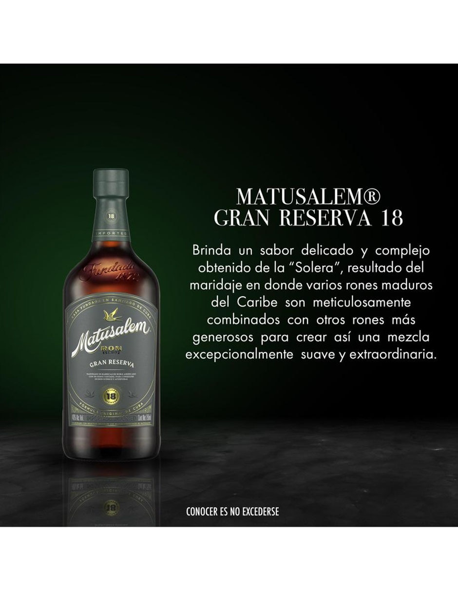 Ron Gran Reserva 750 ml 3
