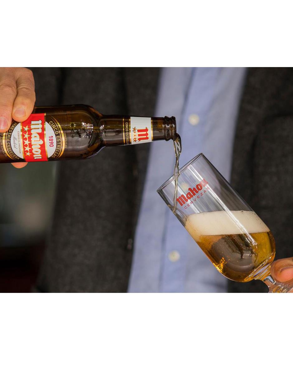 Cerveza clara 5 Estrellas lager 330 ml 3