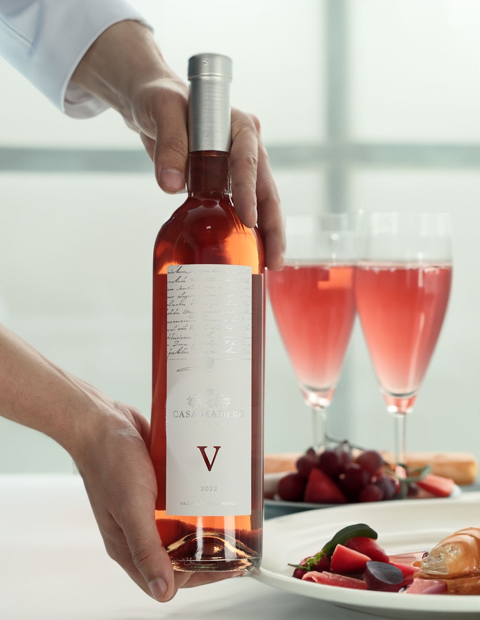 Vino rosado V 750 ml 2