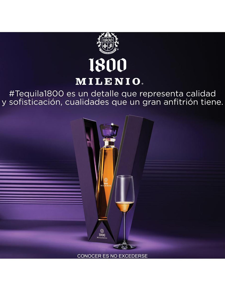 Tequila Milenio tipo Añejo 700 ml 5