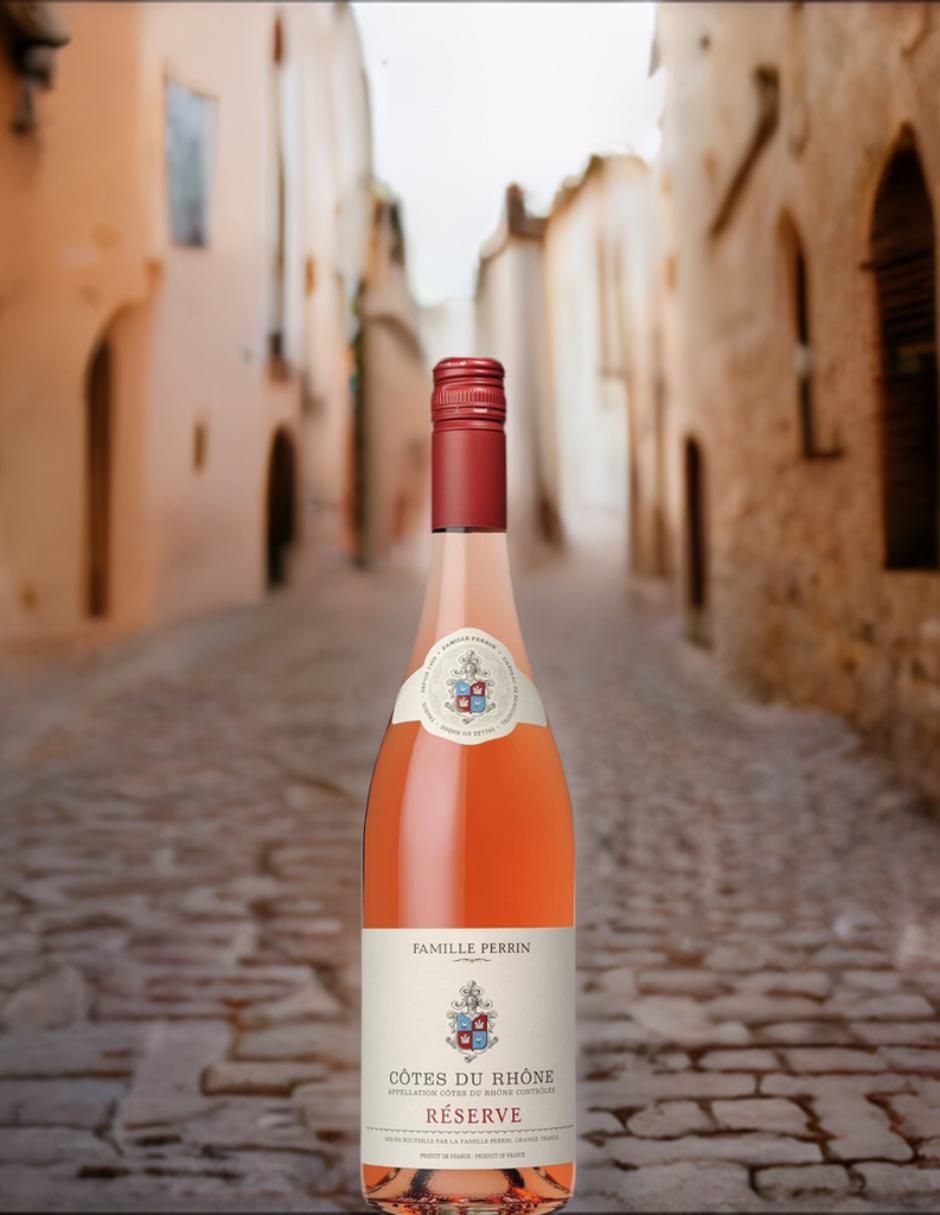 Vino rosado coupage Cótes Du Rhóne 750 ml 6