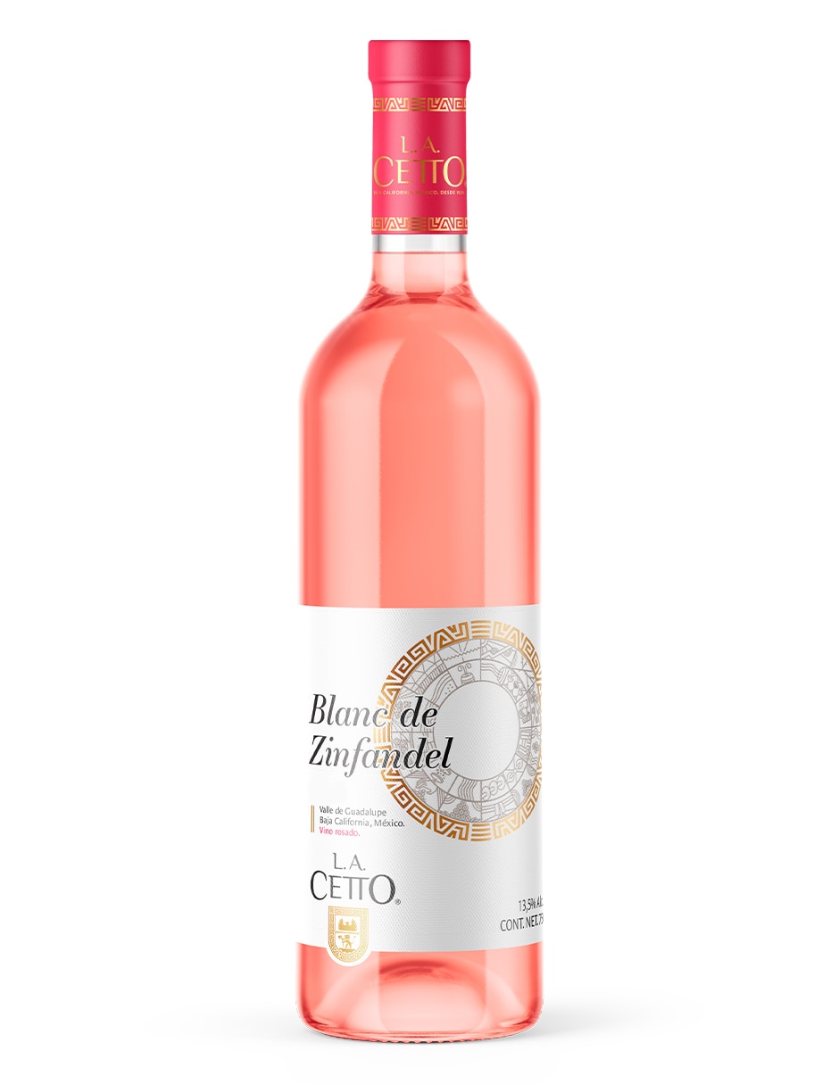 Vino rosado varietal semi seco Zinfandel