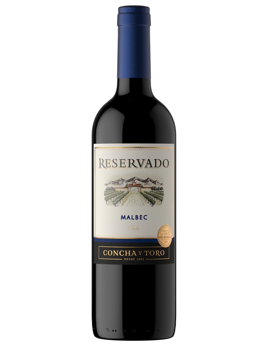 Vino tinto Reservado Malbec 750 ml