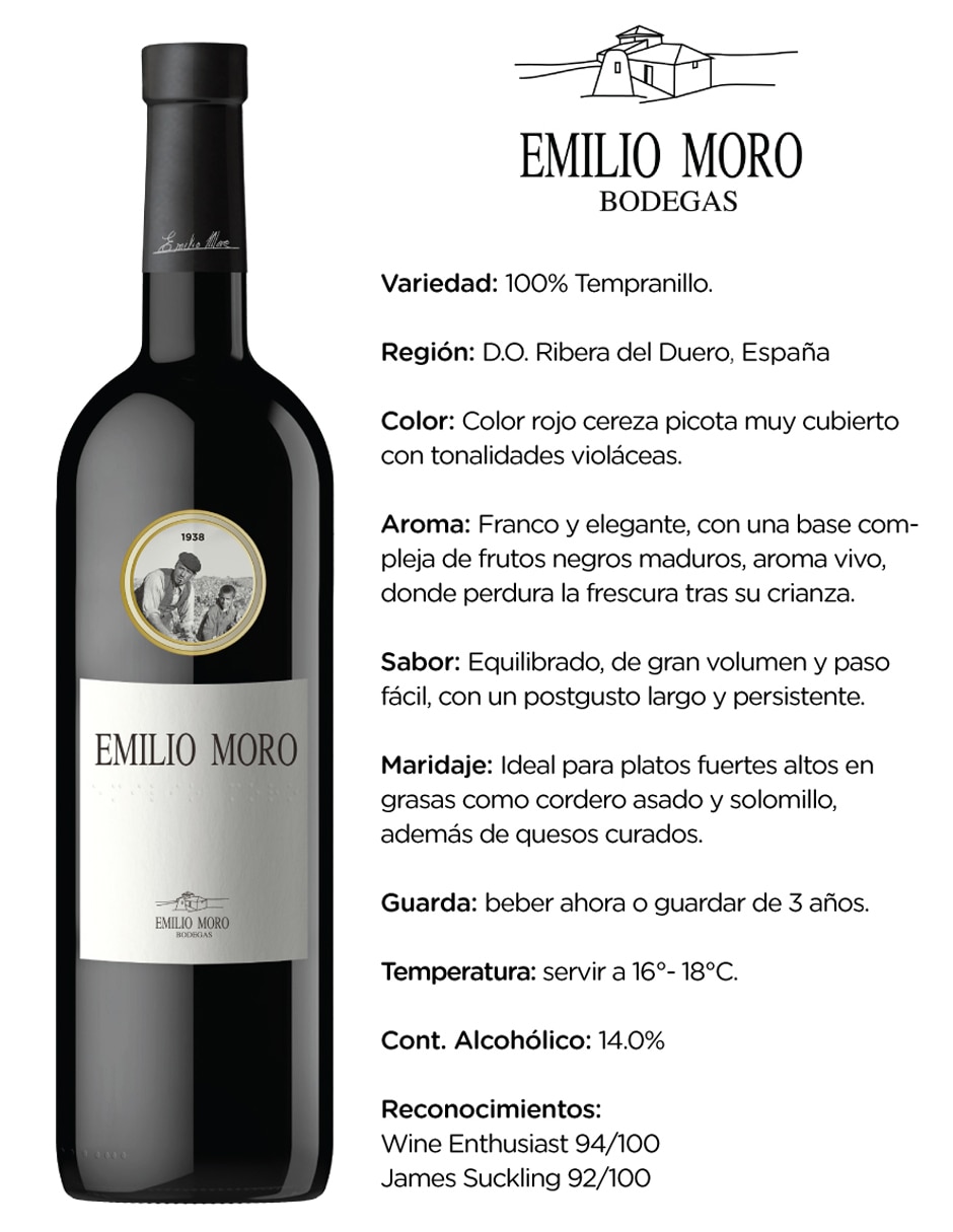 Vino tinto tinto fino 750 ml 2