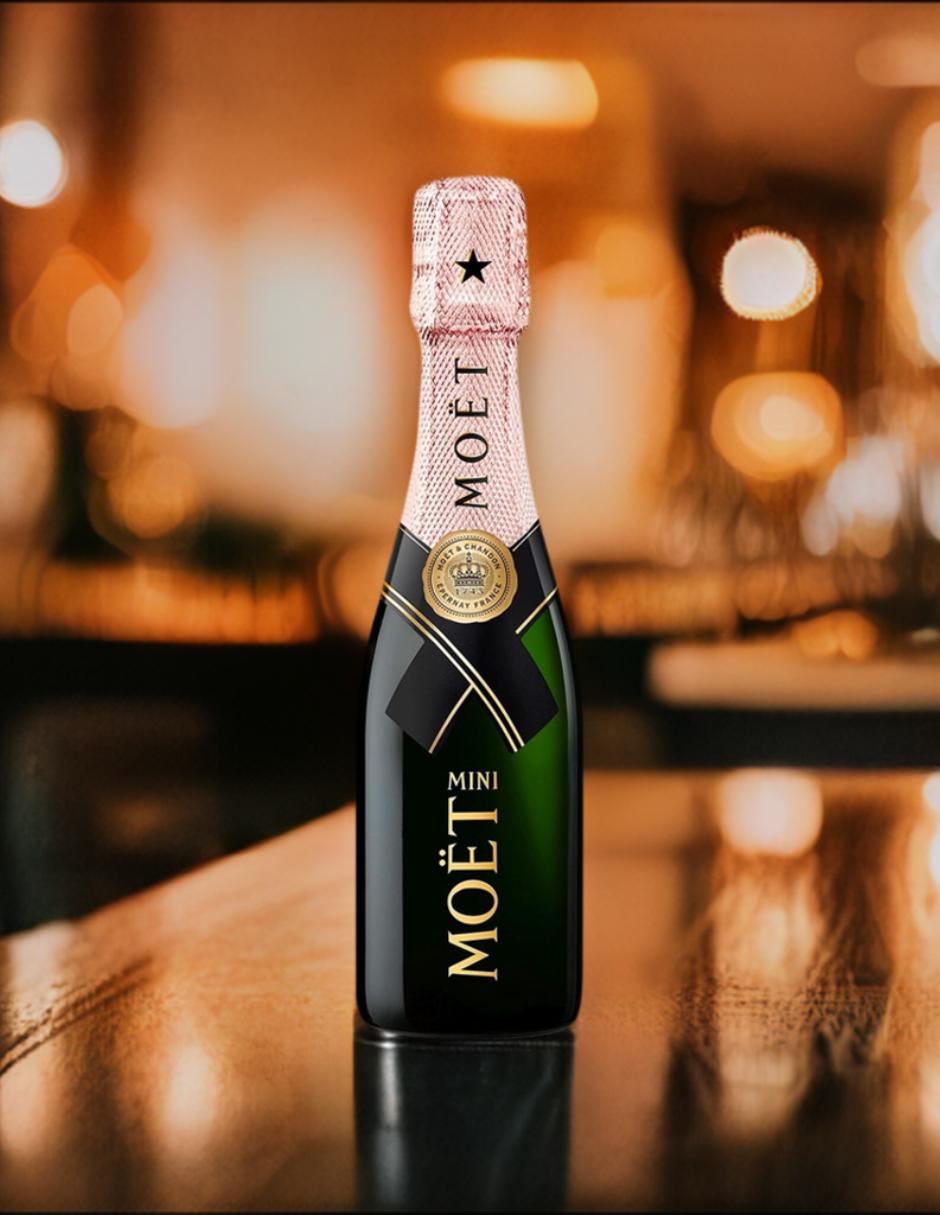 Champagne rosado Chardonnay Impérial Rosé Francia 200 ml 2