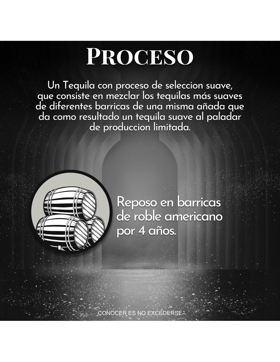 Tequila tipo Añejo 750 ml 2