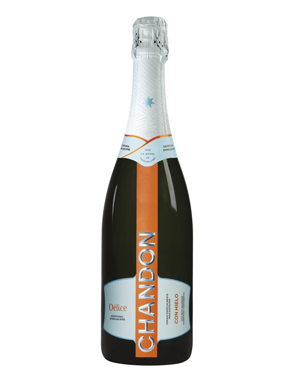 Vino espumoso blanco Chardonnay Délice Argentina 750 ml
