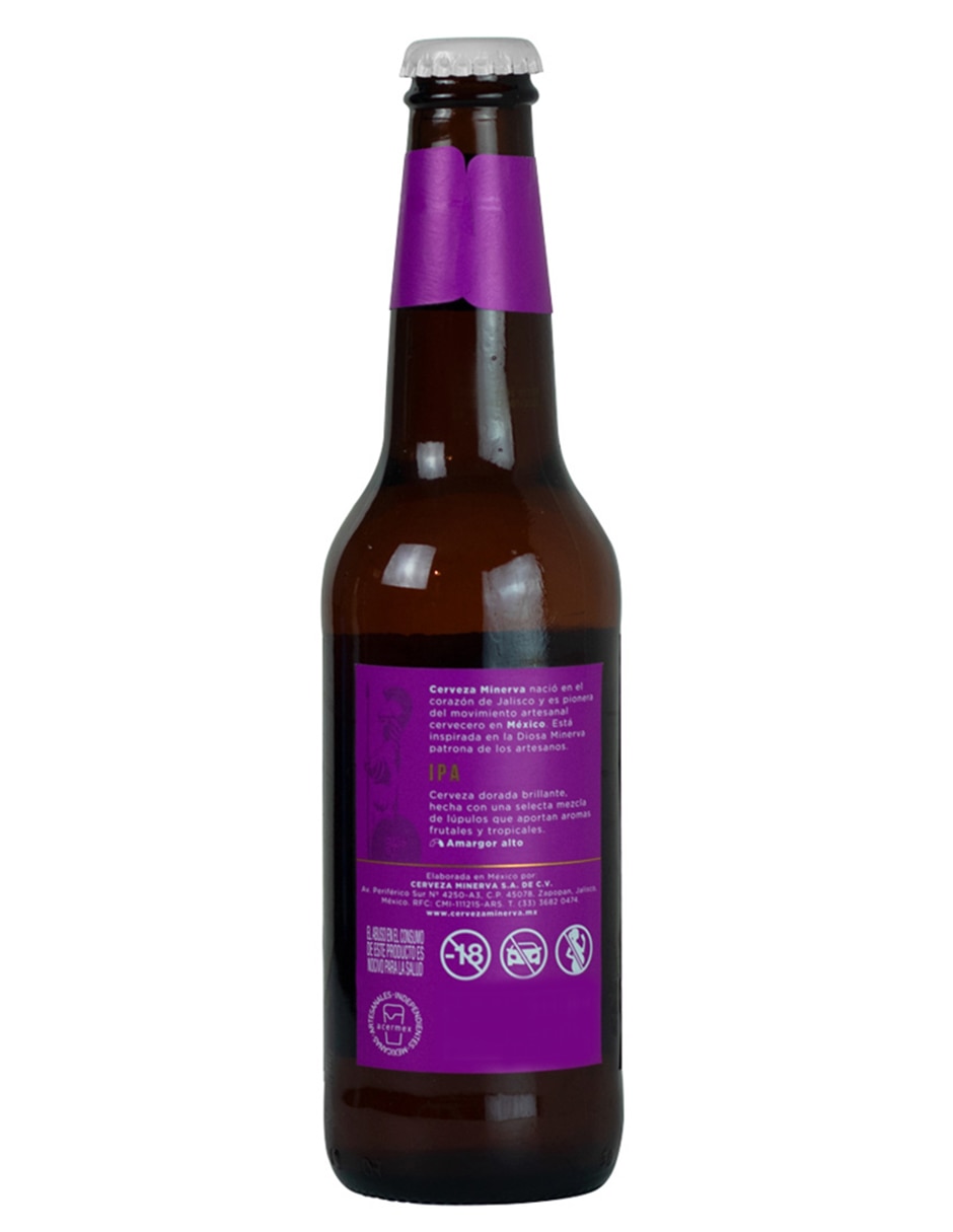 Cerveza clara frutal 355 ml 4