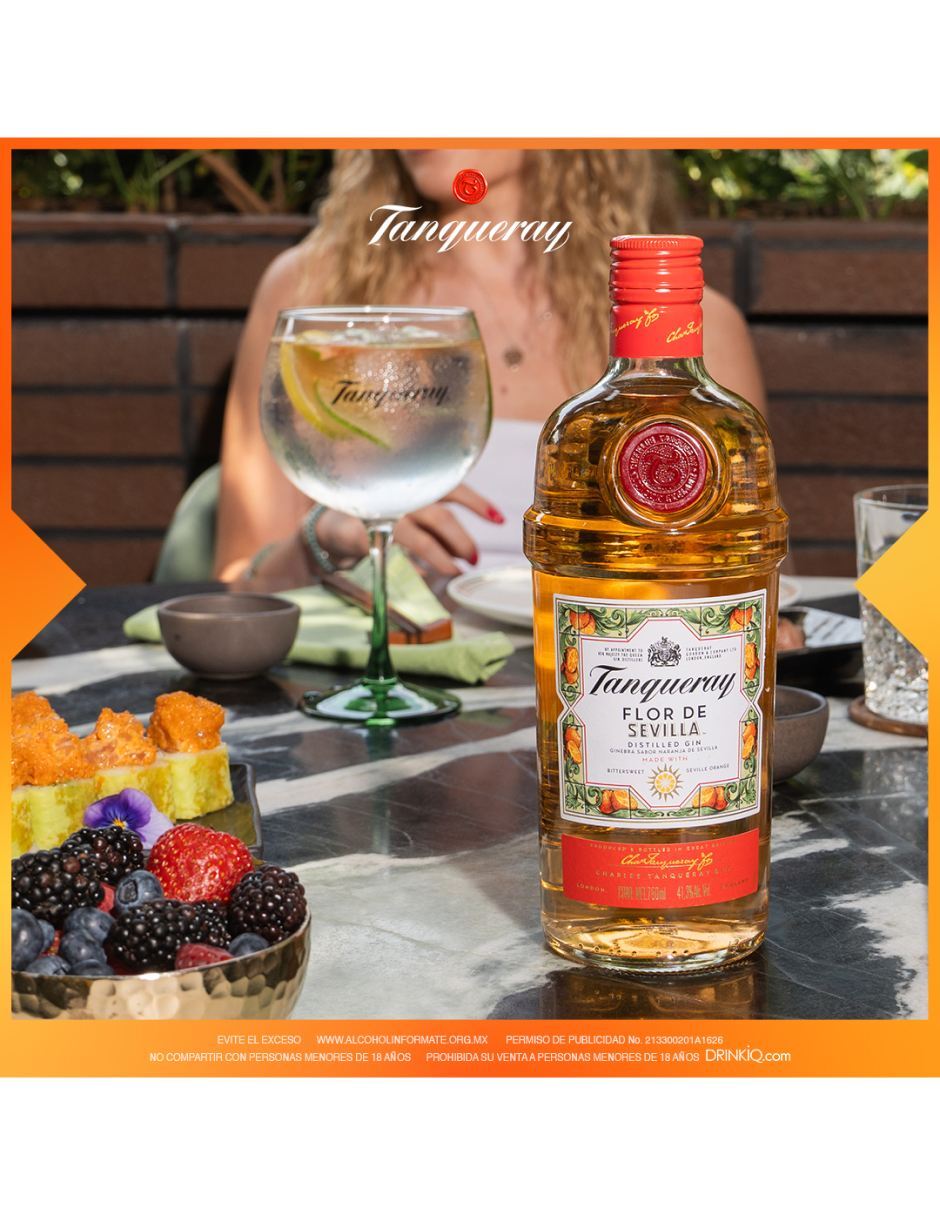 Ginebra Flor de Sevilla 750 ml 4