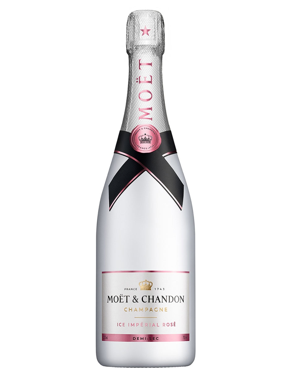 Champagne blanco Pinot Noir Ice Imperial Rosé Francia 750 ml