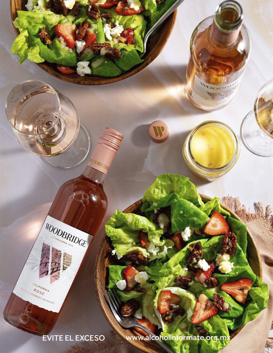 Vino rosado varietal semi seco 750 ml 4