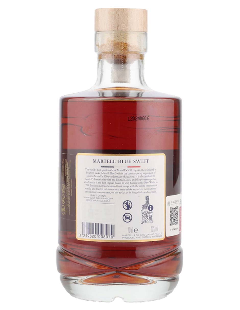 Cognac Blue Swift 4 años 700 ml 3