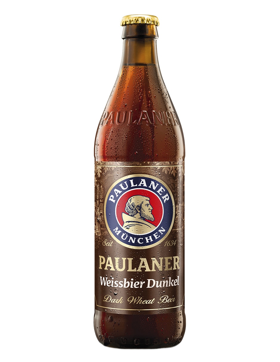 Cerveza obscura Weissbier Dunkel café 500 ml